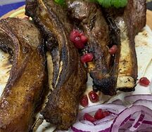 Шашлык из бараньей корейки