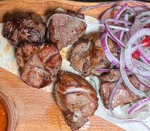 Шашлык из бараньей мякоти