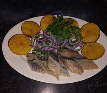 Селедка с картошкой