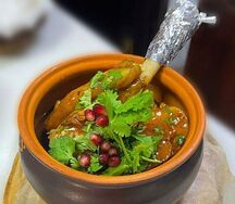 Хашлама с печеными овощами