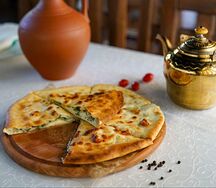 Пирог Чабан с сыром и зеленью