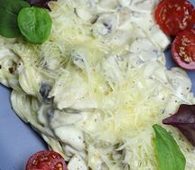 Паста курица & грибы