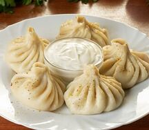 Хинкали с бараниной