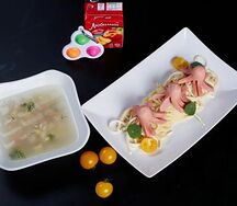 Спагетти с осьминожкой