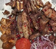 Ассорти шашлыков из баранины