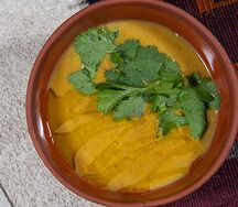 Чечевичный с сухариками