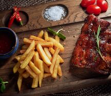Свиные ребрышки BBQ