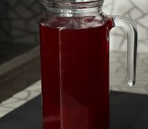 Домашний клюквенный морс