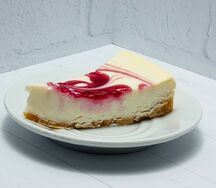 Чизкейк Нью-Йорк с клубникой