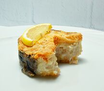 Зубатка запеченная