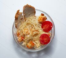 Цезарь с курицей