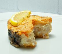 Зубатка запеченная