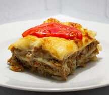 Мясная лазанья