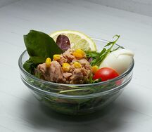 Микрозелень с тунцом