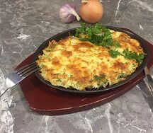 Сковородка с норвежской форелью