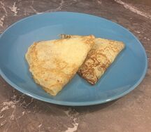 Блины с маслом