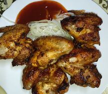 Шашлык из крылышек куриных