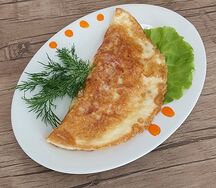 Омлет с ветчиной и сыром