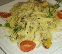 Паста с морепродуктами