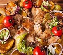 Садж Ассорти из мяса и овощей