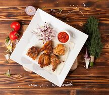 Шашлык из мяса курицы
