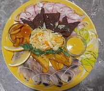 Тарелка к крепкому
