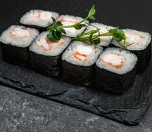 Маки с креветкой