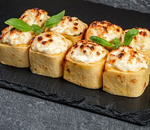 Запечённая тортилья с курицей