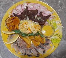 Тарелка к крепкому
