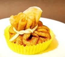 Сет из Блинолини с сыром, ветчиной и маринованным огурчиком 