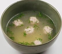 Суп с фрикадельками
