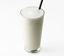 Милкшейк с соленой карамелью