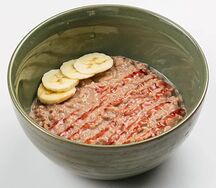 Овсянка на молоке с какао