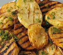 Картофель на гриле