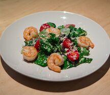 Салат с креветкой 