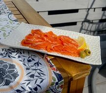 Слабосоленая форель