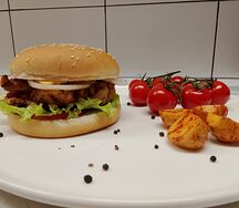 Бургер с курицей