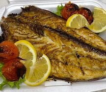 Скумбрия на мангале
