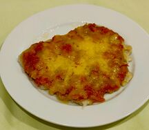 Цыплёнок под овощами