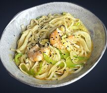 Удон с морепродуктами