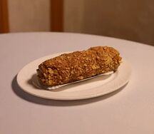 Трубочка с грецким орехом