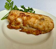 Рулет из свинины с грибами