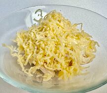 Салат Нежный с кальмарами