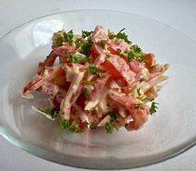 Салат Красное море