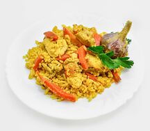 Плов с курицей