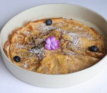 Блинчики со сгущеным молоком и бананами