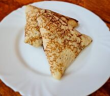 Блинчики с творогом