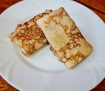 Блинчики с мясом