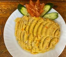 Гороховая каша с мясом