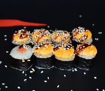 Маки Креветка запеченный